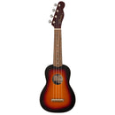 Fender Venice Soprano Uke 2-Color Sunburst Ukulele Soprano manico sottile a "C"