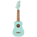 Fender Venice Soprano Uke Daphne Blue Ukulele Venice Soprano manico sottile "C"