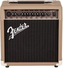 Fender Acoustasonic 15 DS Amp portat. chitarra acustica-elettrica-microfono 15w
