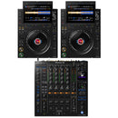 AlphaTheta CDJ-3000X COPPIA Multilettore Multiplayer Pro Dj + DJM-A9 Mixer Digit