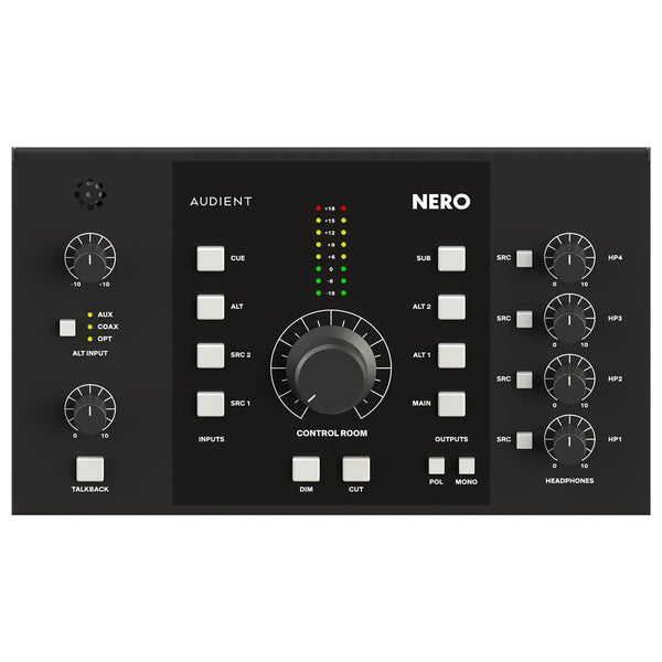 Audient NERO Desktop Monitor Controller Professionale per monitor audio studio