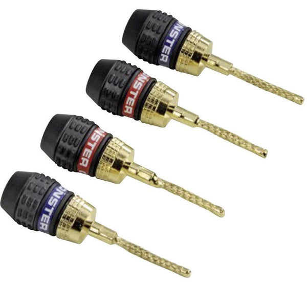 » Monster Cable QuickLock MKII Gold Flex Pin Connectors blister 4 unità (100% off)