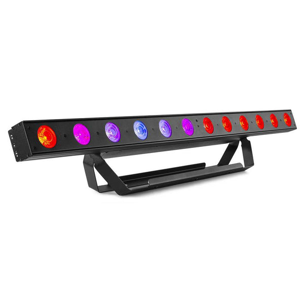 Beamz LCB155 Led Bar Pixel Control 12x 12w, 6-IN-1 Leds RGBWA-UV telecomando Ir