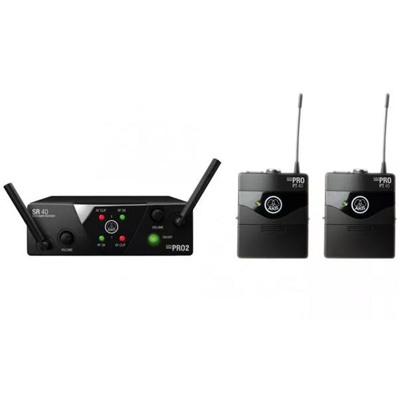 AKG WMS40 Mini2Instr 864.375-864-850MHz Sistema microfonico Wireless x strumenti