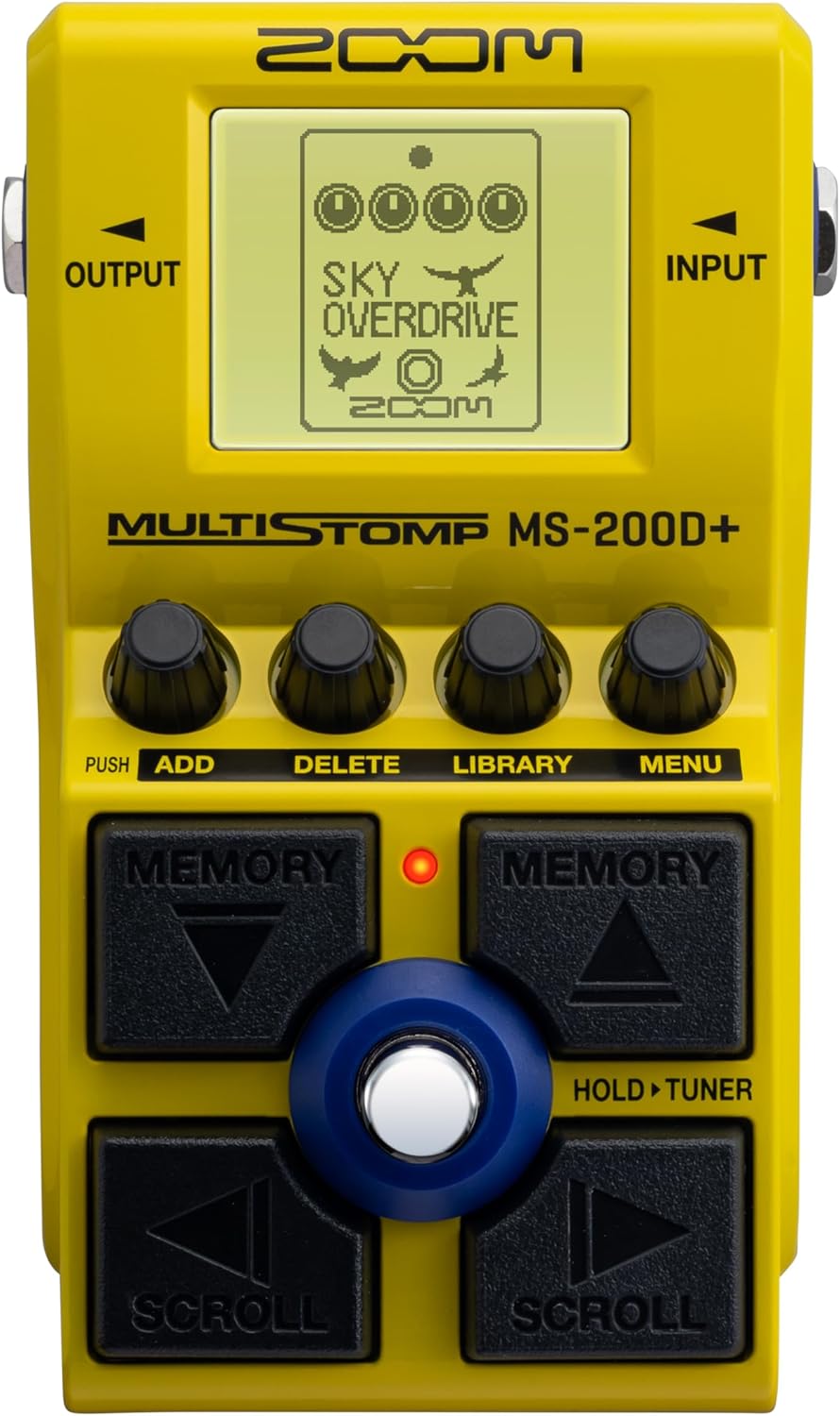 Zoom - MS-200D+ - Pedale Effetti per Chitarra con 200 Drive e Distorsioni, Pedale Singolo, Accordatore, Alimentazione a Batteria, Dotato di Overdrive, Boost, Fuzz e altro ancora Zoom - MS-200D+ - Pedale Effetti per Chitarra con 200 Drive e Distorsioni, Pedale Singolo, Accordatore, Alimentazione a Batteria, Dotato di Overdrive, Boost, Fuzz e altro ancora