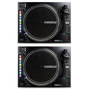 Reloop RP-8000 MK2 Coppia Giradischi Dj con integrazione Serato DJ Pro, Black