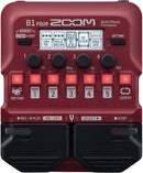 Zoom B1 FOUR Processore multieffetto pedale x Basso con Looper e pattern ritmici