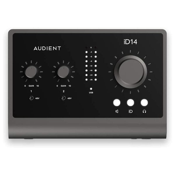 Audient iD14 MKII Interfaccia audio pro USB-C 10 In / 6 Out 2 Preamp Microfonici