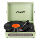 Fenton RP118C (102.052) Giradischi con Altoparlanti da 10W RMS e bluetooth Verde