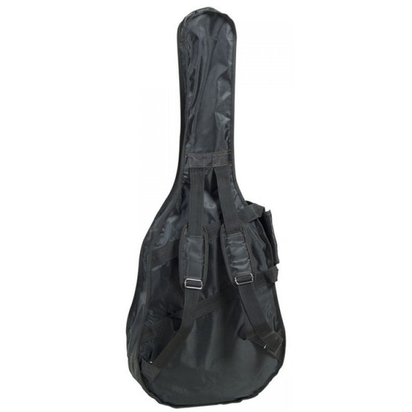 Proel BAG110PN Borsa morbida x chitarra acustica, robusta non imbottita, Nero