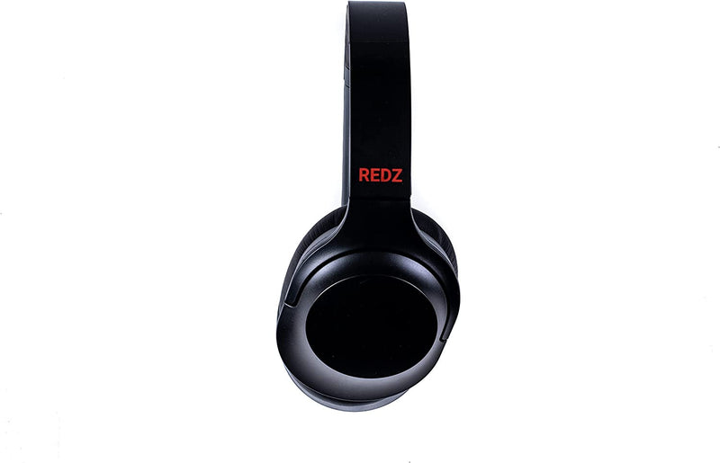 Redline RDL6149 REDZ Cuffia Bluetooth con Extra Bass e mic, Nero