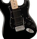 Fender Squier Sonic Stratocaster HSS Chitarra Elettrica 21T manico a "C", Nero