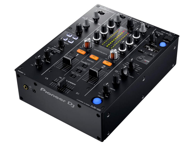 Pioneer Dj DJM-450 Mixer Dj 2 Canali con Fader MAGVEL e Licenza Rekordbox Dj/Dvs