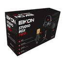 Proel EIKON STUDIO BOX TWO Kit home recording Cuffia Microfono Stand e Antipop