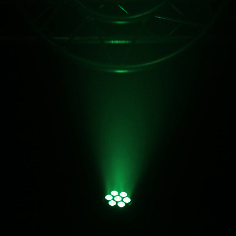 Boom Tone Dj LED PAR 7x10W 5in1 RGBWA, rosso, verde, blu, bianco, ambra da 10 W