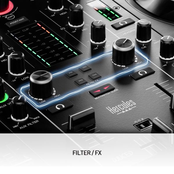 Hercules DJ CONTROL INPULSE 500 Controller Dj due canali interfaccia audio USB