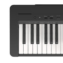 Yamaha P-143B Pianoforte digitale a 88 tasti pesati Graded Hammer Compact, Nero