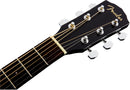 Fender CD-60SCE Dreadnought Walnut Fingerboard Black Chitarra Acustica Elettrif.