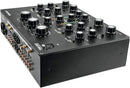 Omnitronic TRM-402 Mixer Dj rotativo 4C con isolatore di frequenza a 3 bande