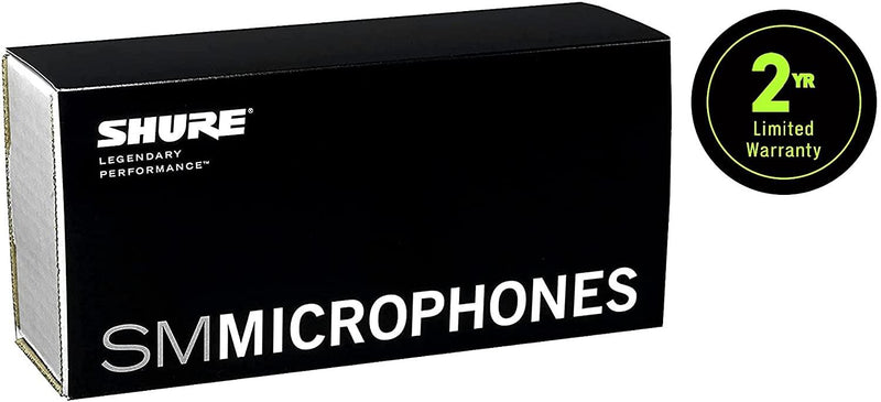 Shure SM48-LC Microfono Cardioide con elevato guadagno per Voce, cori e Karaoke