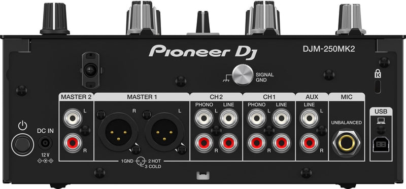 Pioneer Dj DJM-250MK2 Mixer analogico e digitale per Dj a due canali con USB
