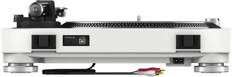 Pioneer Dj PLX-500-W Giradischi Professionale trazione diretta porta USB Bianco