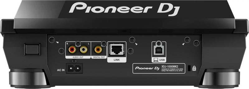 Pioneer Dj XDJ-1000MK2 Lettore CD Multiplayer Digitale Rekordbox compatibile, Nero
