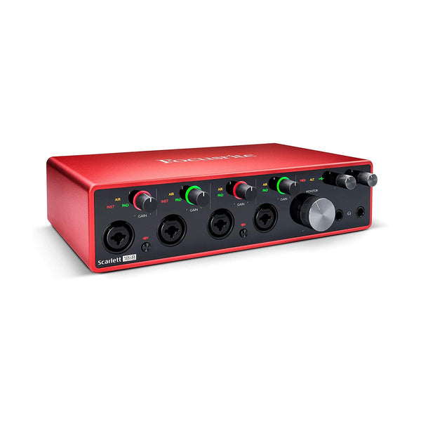 Focusrite Scarlett 18i8 Interfaccia audio USB 3 generaz. x tutti gli strumenti