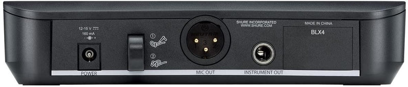 Shure BLX24E-SM58-M17 Microfono Palmare Professionale Wireless, Nero