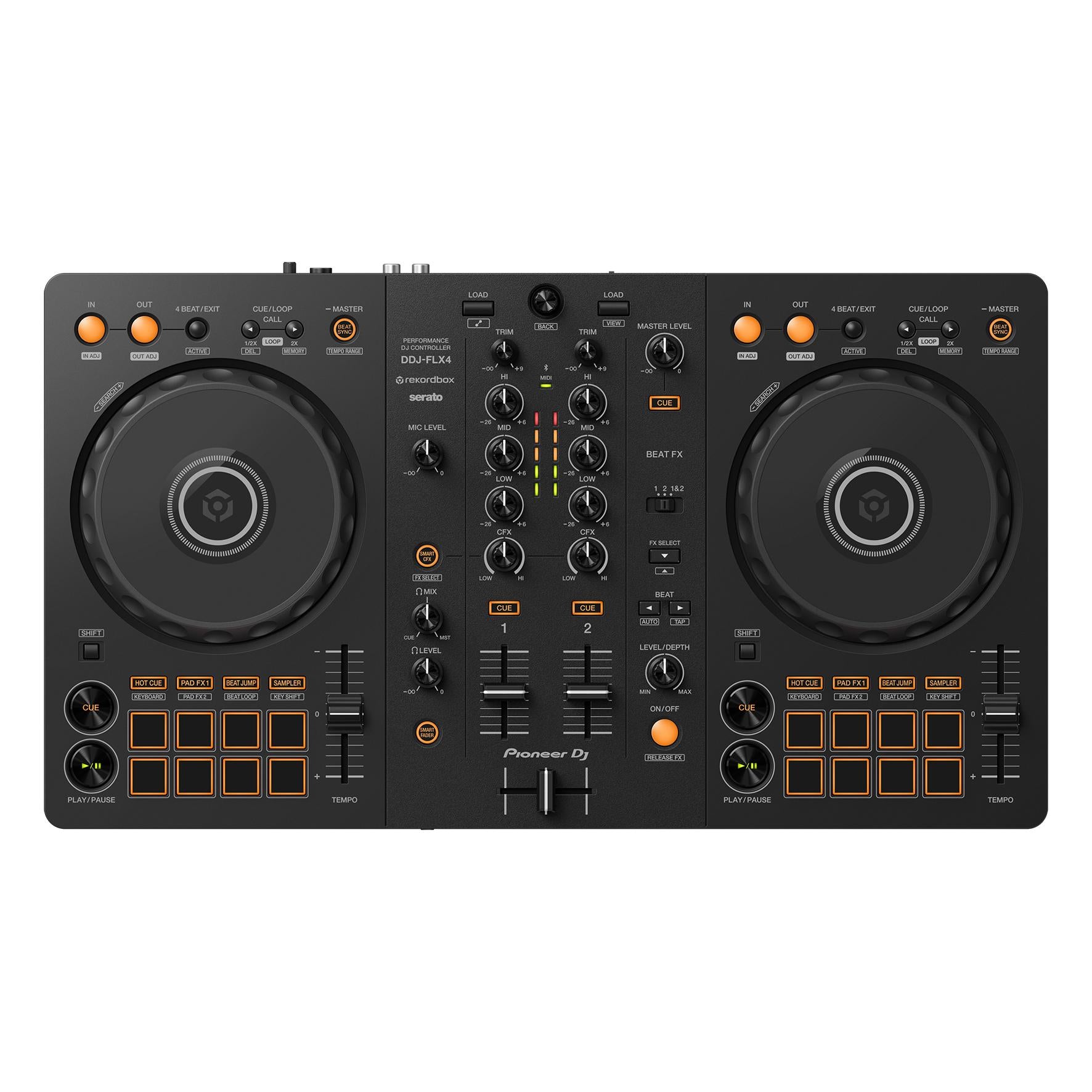 Pioneer Dj DDJ-FLX4 Controller Console DJ canali x rekordbox e