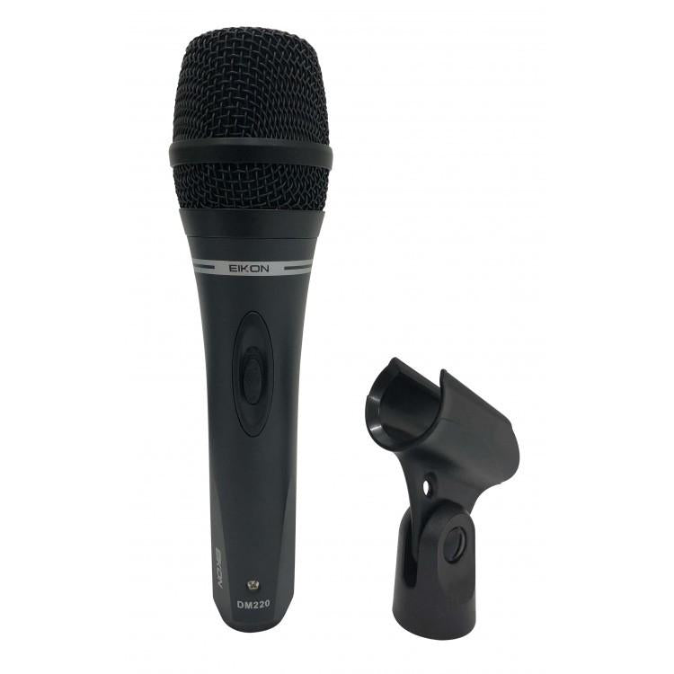 Proel EIKON DM220 microfono dinamico con interrutt. on/off x canto live karaoke