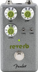 Fender Hammertone Reverb Pedale a 3 effetti di riverbero: Hall, Room e Plate