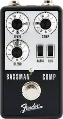 Fender BASSMAN COMPRESSOR a pedale con circuiti analogici e digitali per Basso