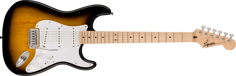 Fender Squier Sonic Stratocaster White Pick. 2-Color Sunburst Chitarra Elet. 21T