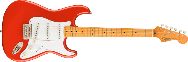 Fender Classic Vibe '50s Stratocaster Fiesta Red Chitarra Elettrica 21 tasti