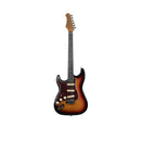 Eko ST-300 SUNBURST LH Chitarra Elettrica Mancina 22Tasti e 3 pickup single-coil - GlobalNet Shop