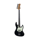 Eko JB-300 BLACK Basso Elettrico a 4 corde a 21 Tasti e con 2 pickup JB, Nero - GlobalNet Shop
