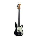 Eko PB-300 BLACK Basso elettrico 4 corde serie "Tribute 300" 21 Tasti, Nero - GlobalNet Shop