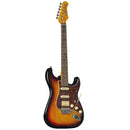Eko ST-350 SUNBURST Chitarra Elettrica 22 Tasti con switch blade 5 vie, Sunburst - GlobalNet Shop