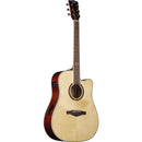 Eko TRI D 300 CE Chitarra acustica elettrificata forma dreadnought cutway 20T - GlobalNet Shop