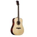 Eko TRI D 300 E NATURAL Chitarra Acust. Elettrif. forma dreadnought serie "Tri"