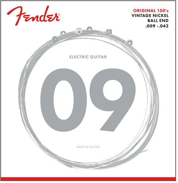 Fender Original 150 Guitar Strings 150L .009-.042 Corde x chitarra elettrica
