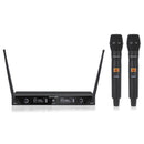 Rondson BE-1020/2MIC-1 (687.1-665.1) Sistema Microfonico Wireless 2 Palm. Nero - GlobalNet Shop