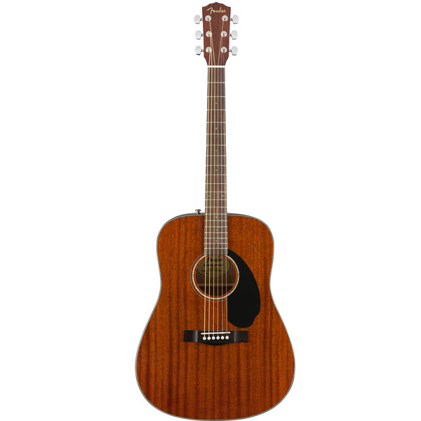 Fender CD-60S Chitarra acustica 20T con forma del manico"Easy-to-Play", Mogano