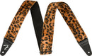Fender Wild Animal Print Strap Leopard 2" Tracolla x chitarra in pelliccia sint.