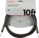 Fender Professional Series Instrument Cable Black Cavo audio Pro x strumenti 3mt