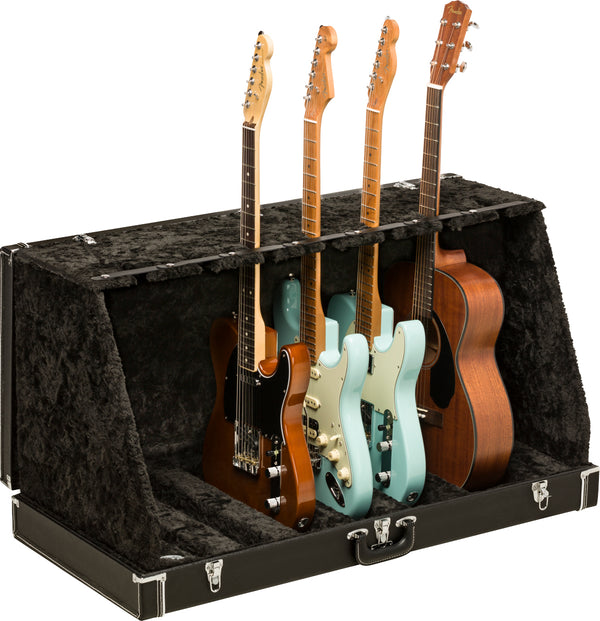 Fender Classic Series Case Stand 7 Guitar Black Custodia valigia trasp. Chitarre