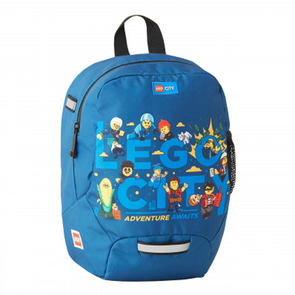 LEGO ZAINO SCUOLA MATERNA CITY AWAITS Zaino leggero ampia tasca centra