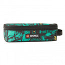 LEGO ASTUCCIO RETTANGOLARE NINJAGO VERDE Astuccio scolastico e manico trasporto