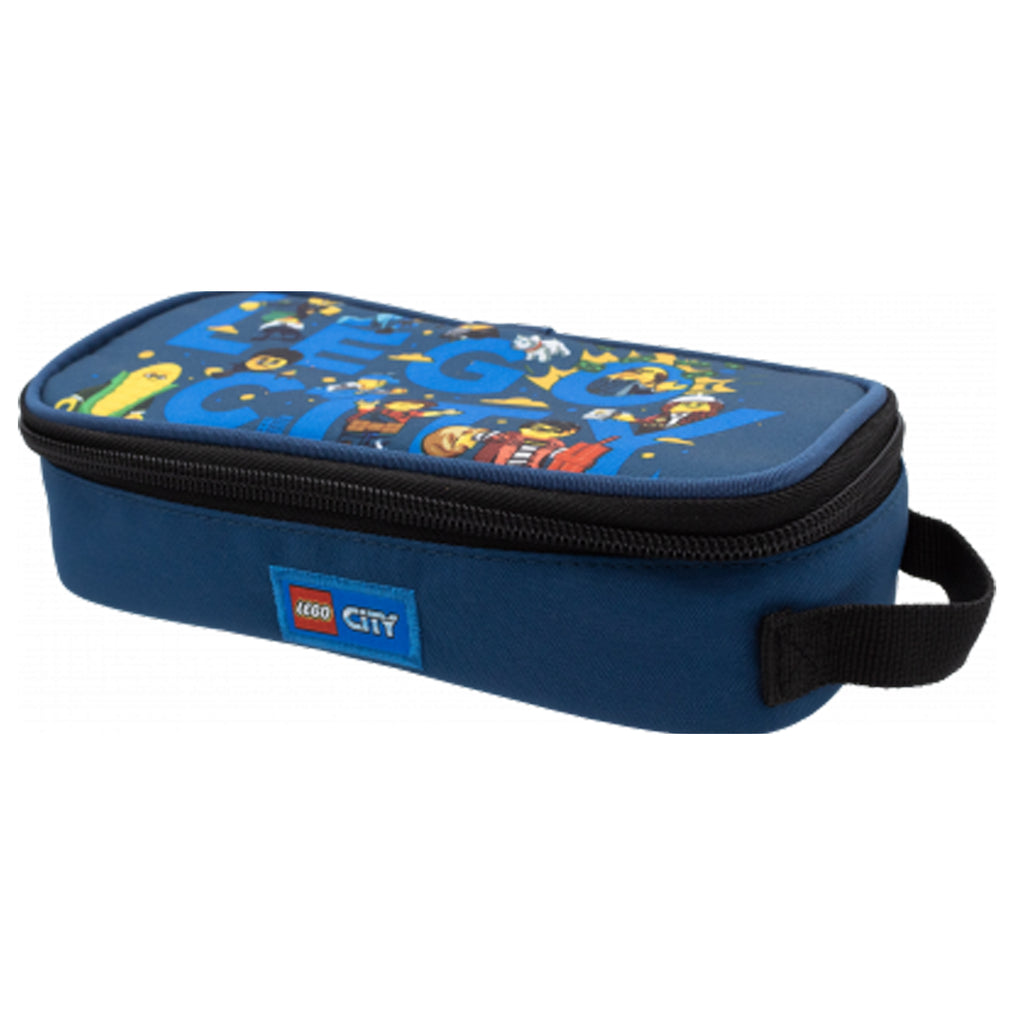 LEGO ASTUCCIO RETTANGOLARE CITY AWAITS Astuccio scolastico e manico tr